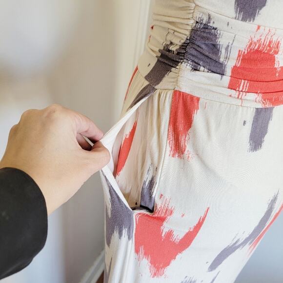 Anthro Maeve Sabine A-Line Maxi Dress - Picture 3 of 5